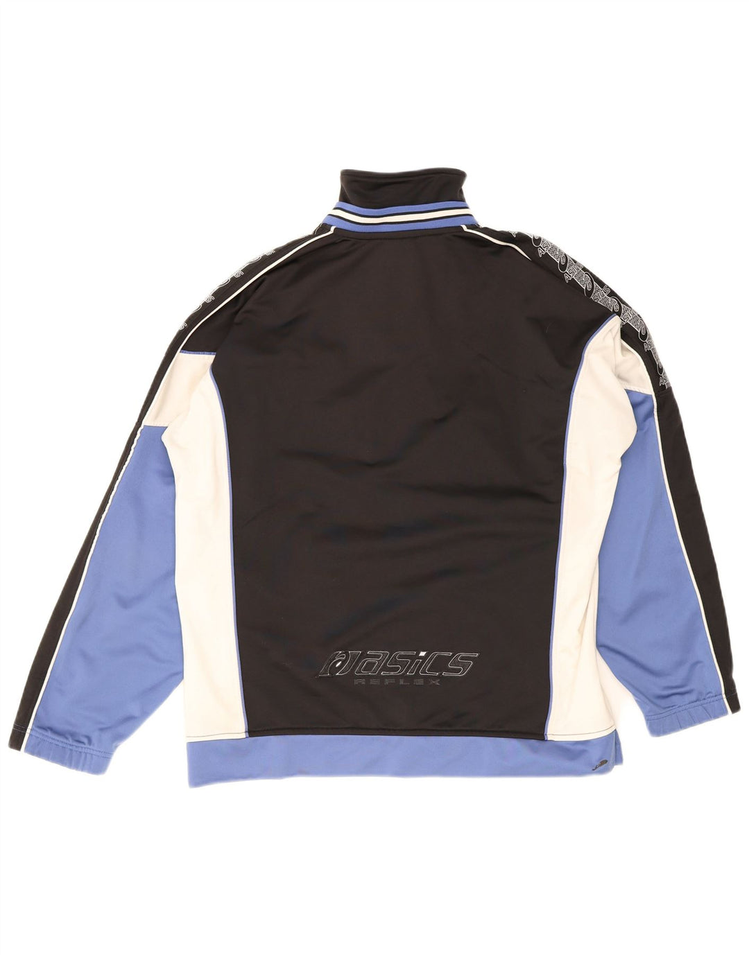 Jaqueta Asics Masculina Graphic Tracksuit Top Médio Preto Colorblock