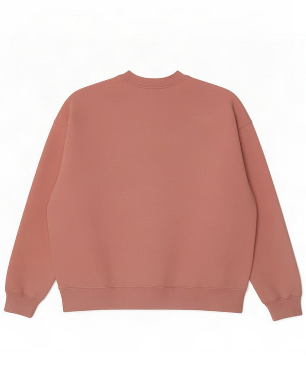 Champion Womens Graphic Sweatshirt Jumper UK 16 Large Pink Colorblock