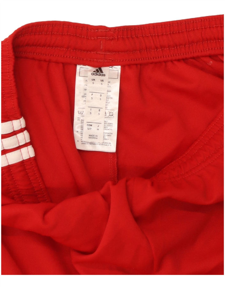 Adidas Mens Aeroready Relaxed Fit Sport Shorts Pequeno Poliéster Vermelho