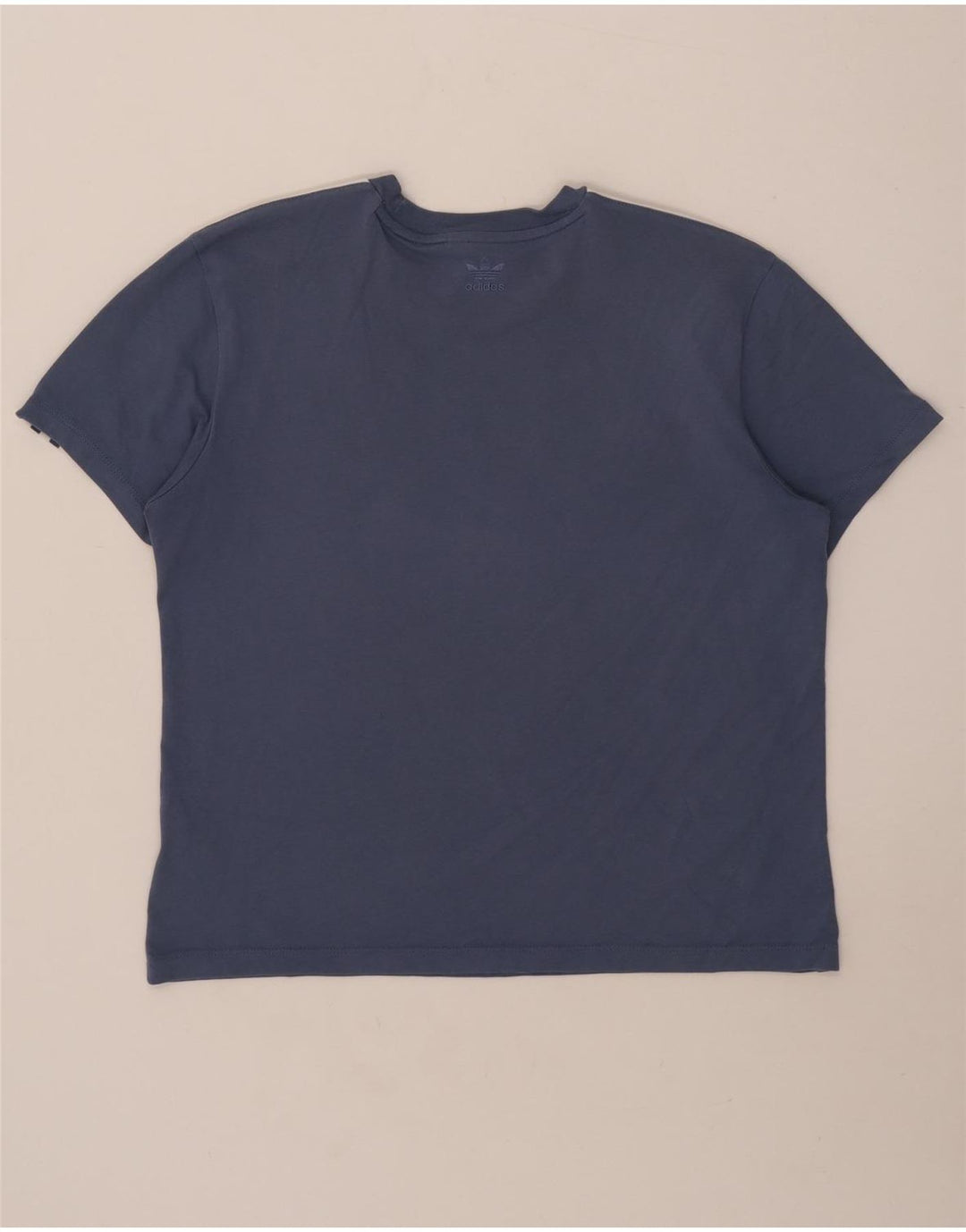 Camiseta Feminina Adidas Top UK 12 Algodão Azul Médio