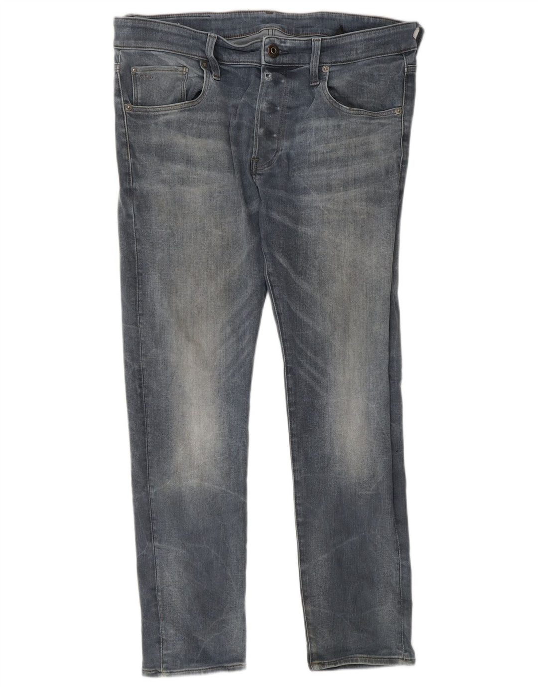 G-Star Masculino Slim Jeans W34 L30 Azul Poliéster