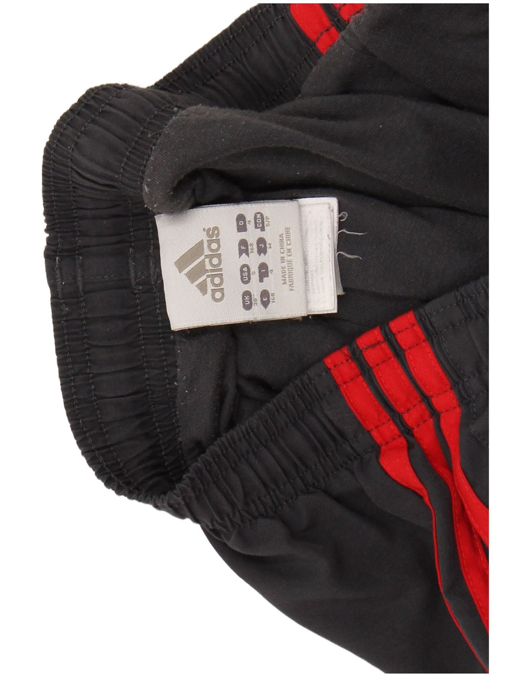 ADIDAS Mens Tracksuit Trousers Joggers Small Grey Polyester