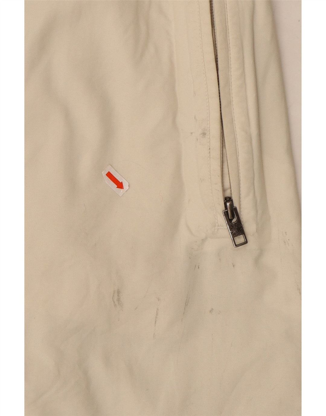 Sobretudo feminino com capuz THE NORTH FACE Reino Unido 14 grande nylon branco