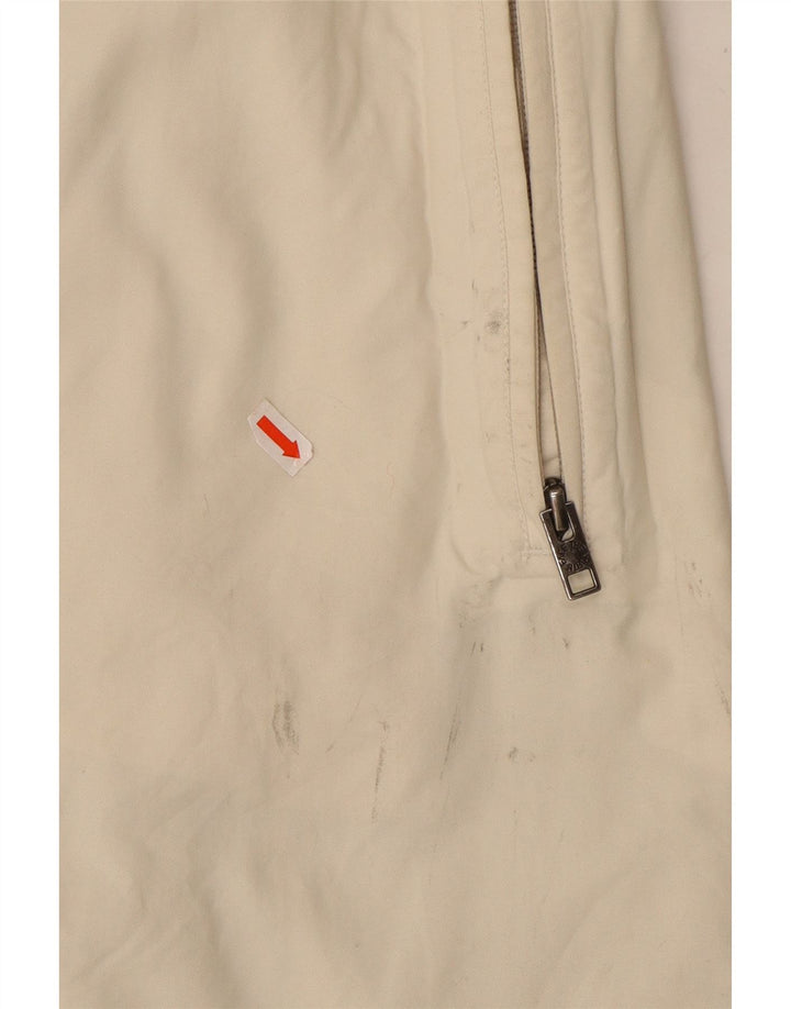 Sobretudo feminino com capuz THE NORTH FACE Reino Unido 14 grande nylon branco