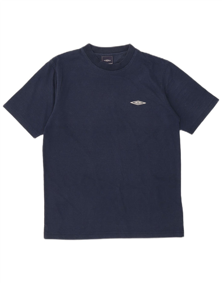 Camiseta masculina Umbro Top Médio Azul Marinho Poliéster