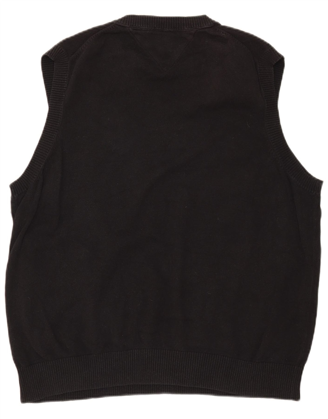 Regata masculina Tommy Hilfiger com colete XL de algodão preto