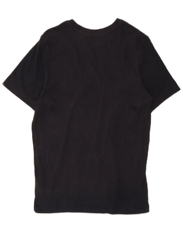 Camiseta masculina Nike Top médio algodão azul marinho