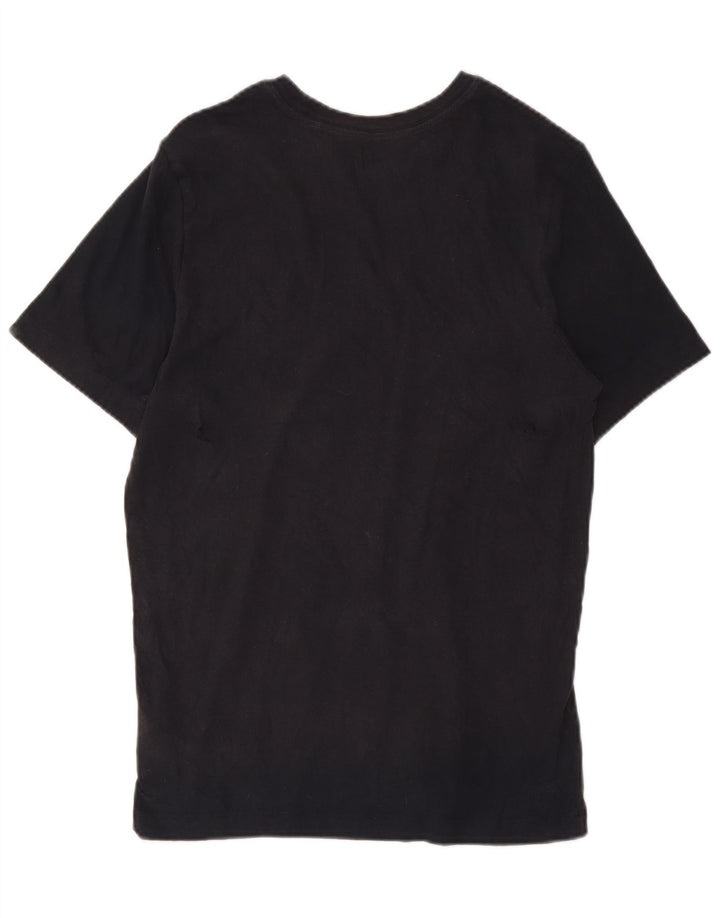Camiseta masculina Nike Top médio algodão azul marinho