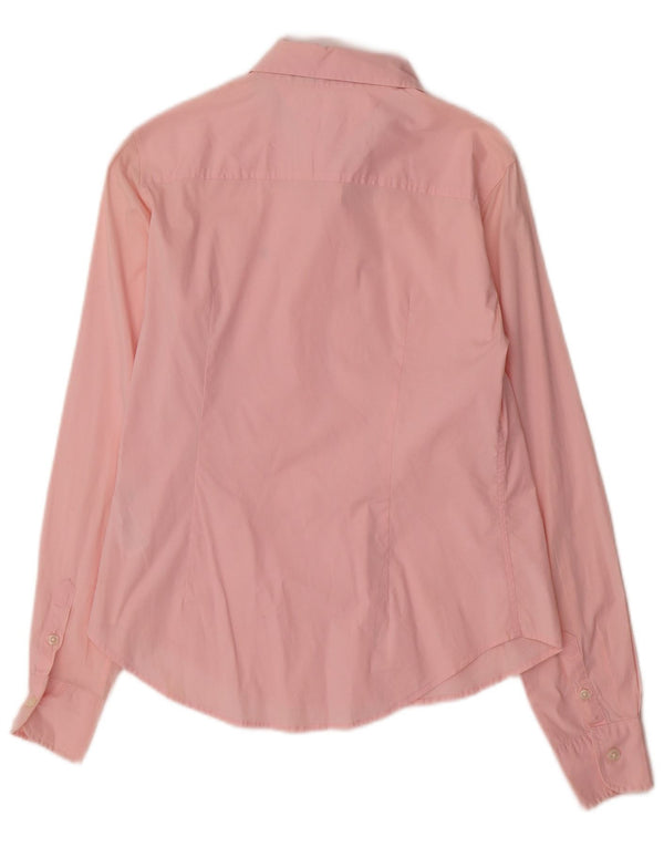 Camisa feminina Tommy Hilfiger US 8 médio algodão rosa