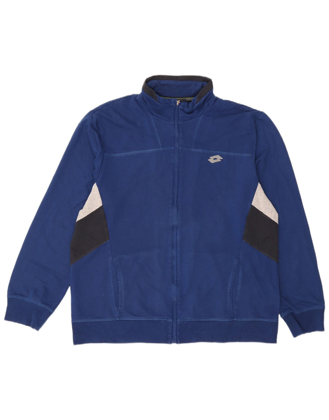 Lotto Mens Treino Top Jacket XL Azul Colorblock