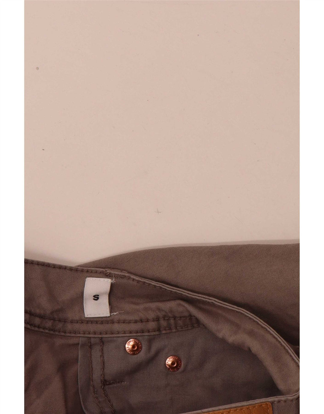 Shorts casuais masculinos Jack & Jones pequenos W29 algodão cinza