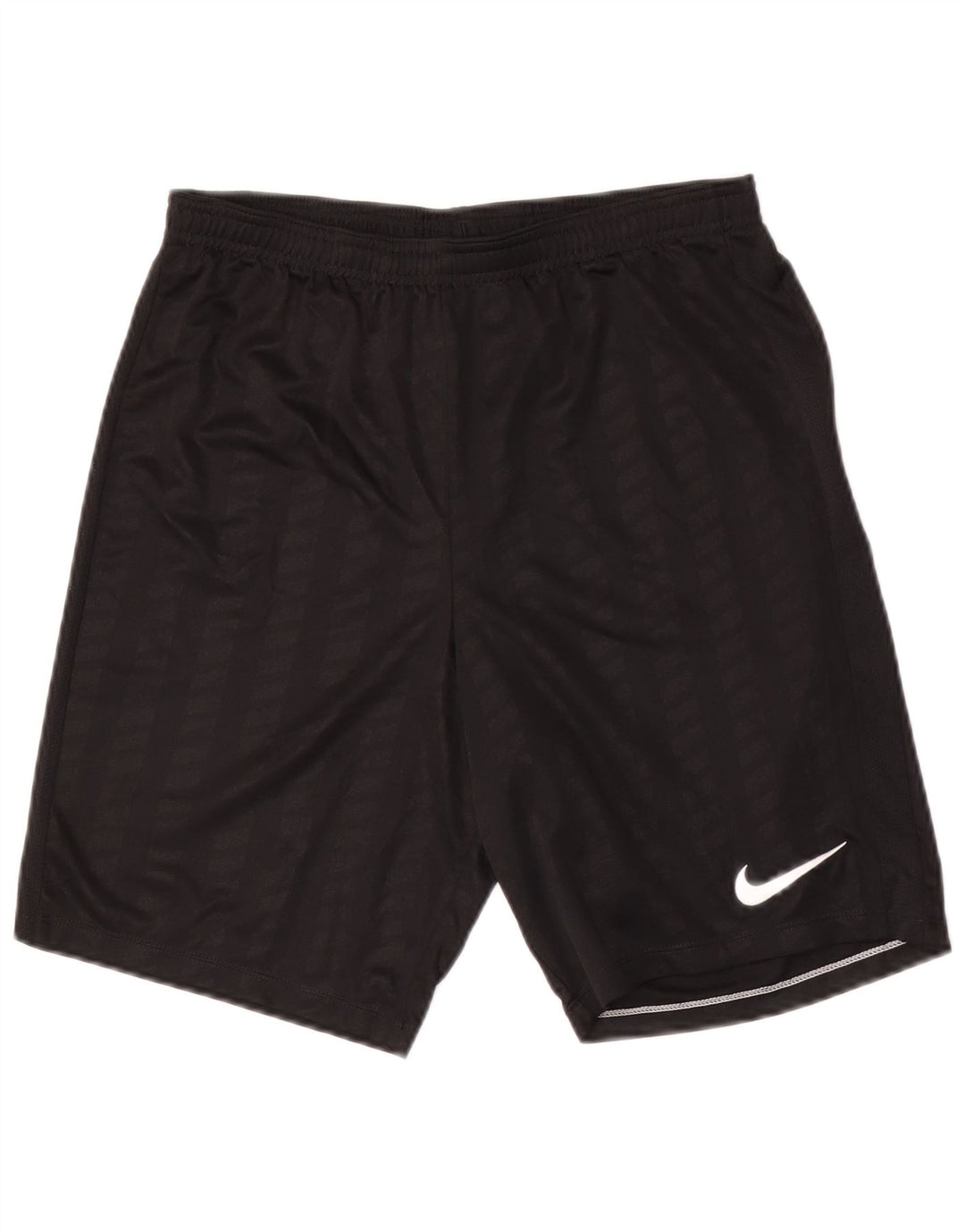 Nike Mens Dri Fit Sport Shorts Médio Preto Listrado Poliéster