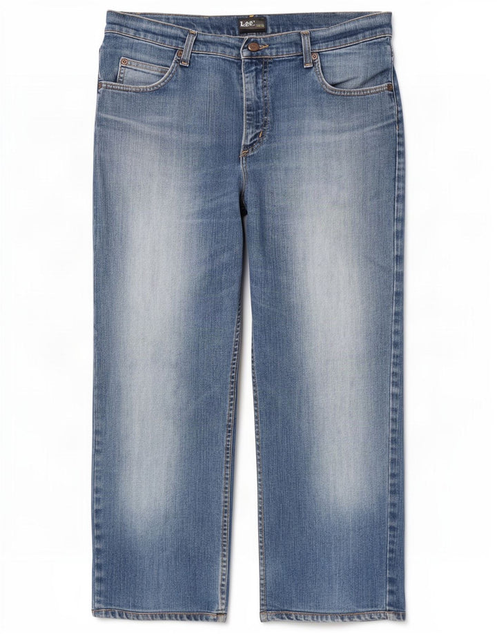 Calça jeans reta masculina Lee W32 L27 azul