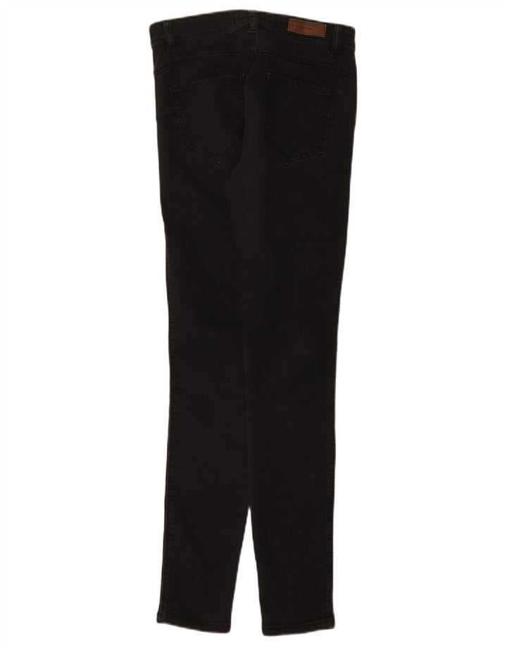 Benetton Jeans Slim Feminino W26 L29 Algodão Preto