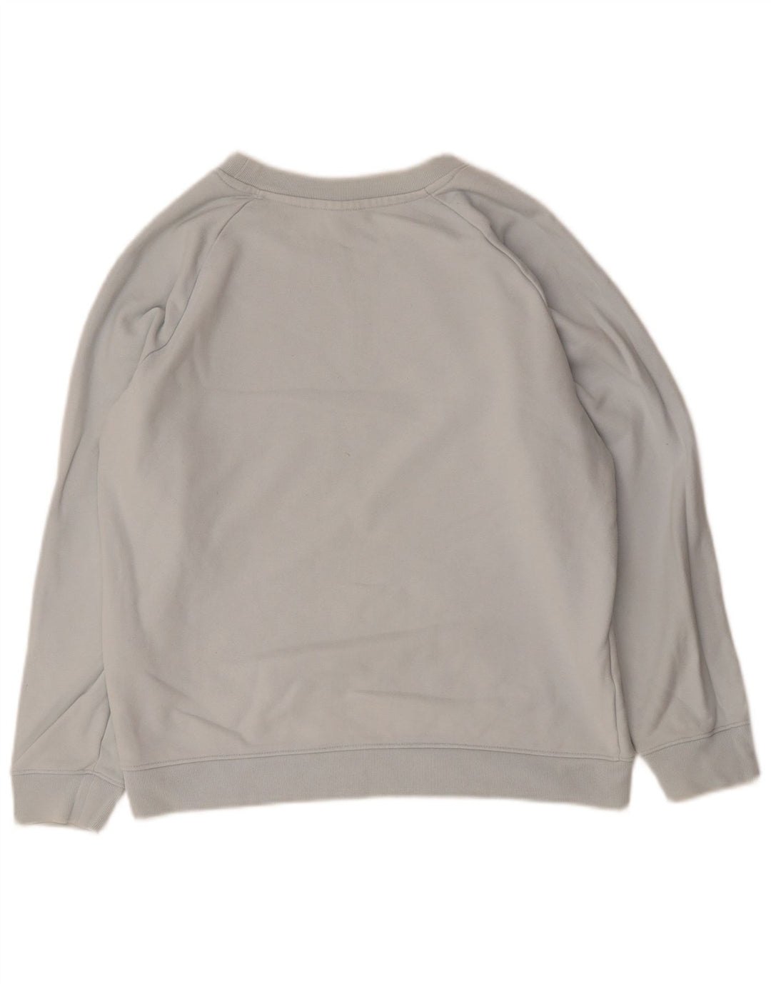 LEVI'S moletom feminino jumper UK 14 algodão azul médio