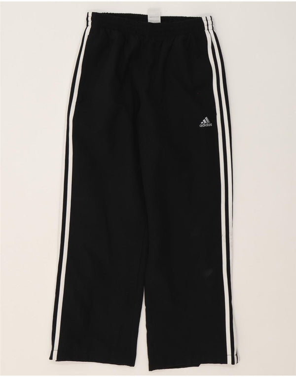 Calças de treino Adidas Girls Climalite 15-16 anos preto poliéster