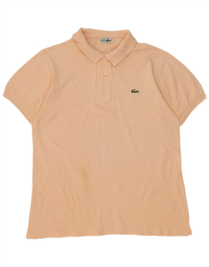 Camisa polo masculina Lacoste grande algodão laranja