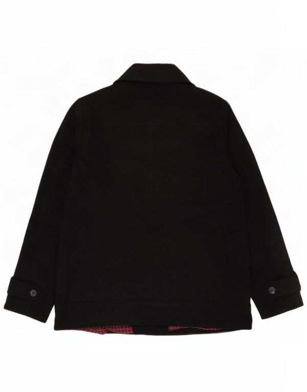 Jaqueta bomber feminina Marks & Spencer Reino Unido 14 grande poliéster preto