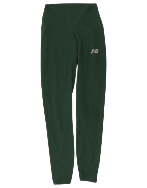 Leggings New Balance Mulher UK 4 XS Verde