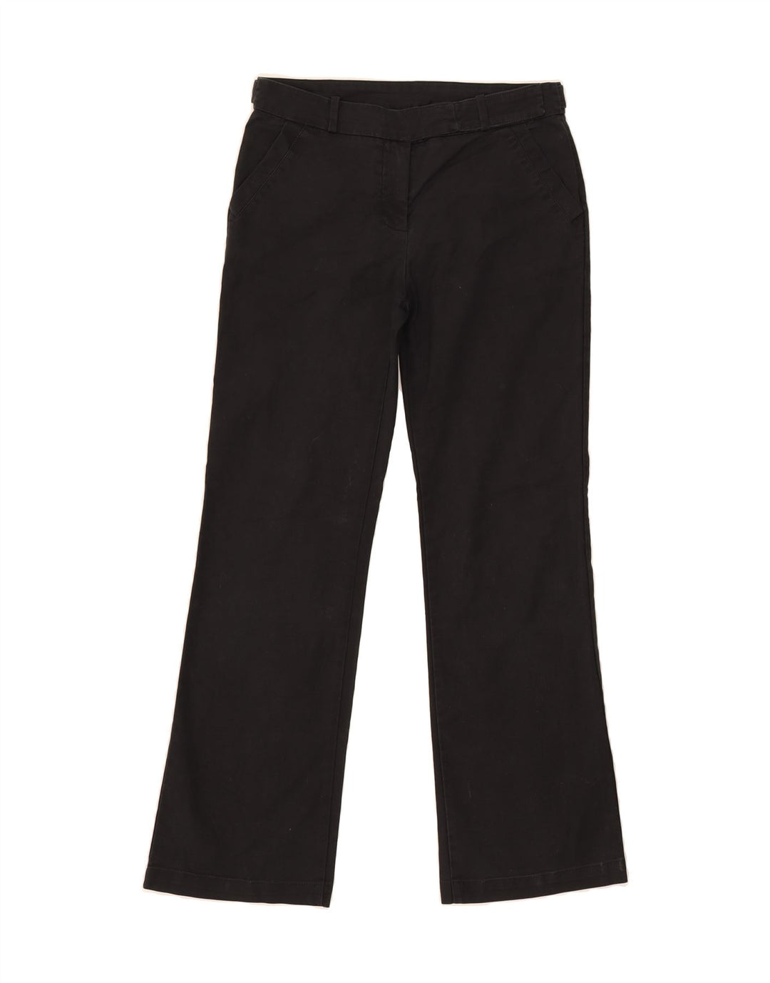 BENETTON Womens Straight Suit Trousers W31 L30 Black Vintage Benetton and Second-Hand Benetton from Messina Hembry 