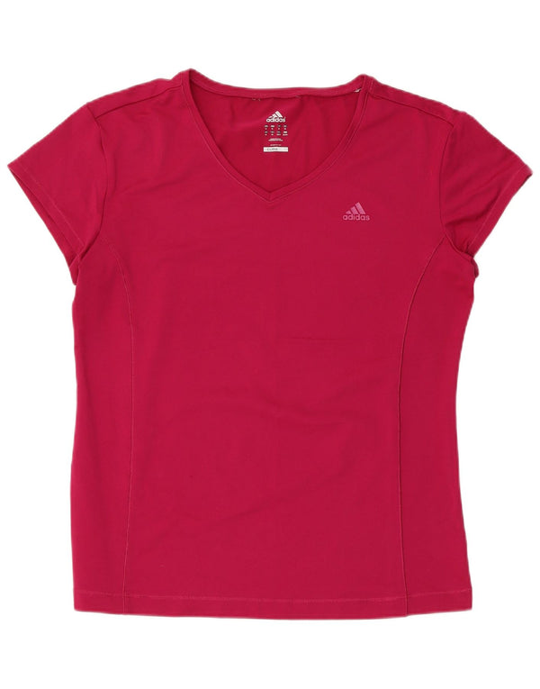 Camiseta Adidas Climalite Feminina Top UK 22 3XL Rosa