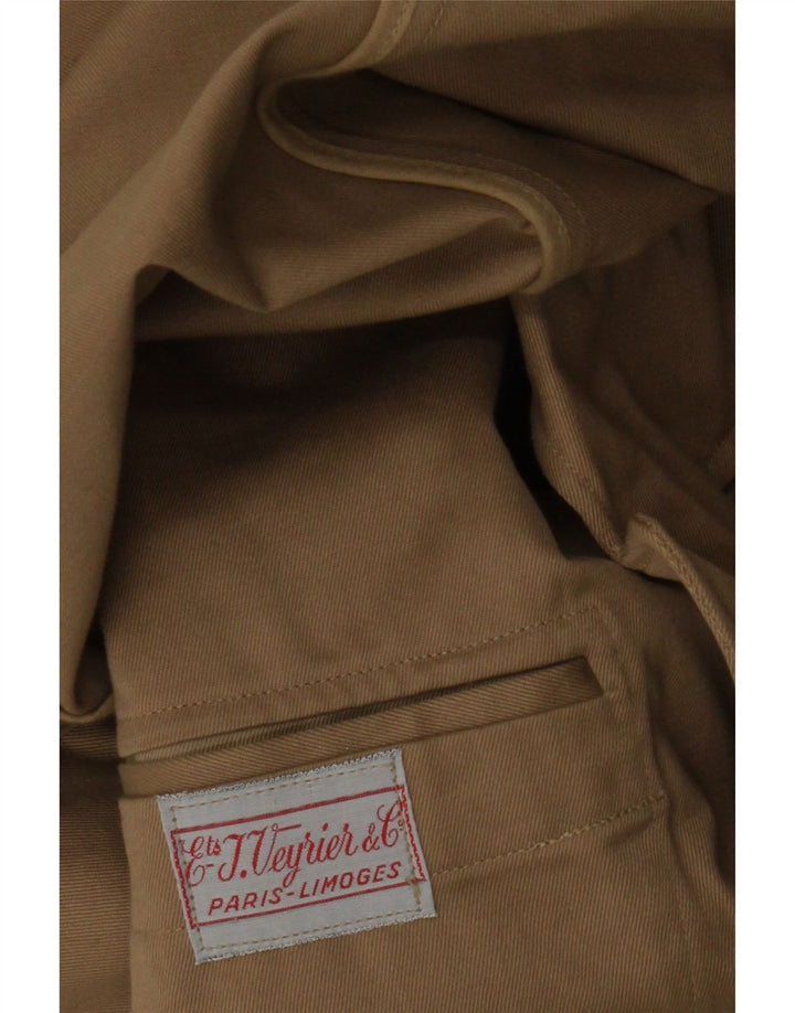 Jaqueta militar masculina vintage IT 44 XS bege