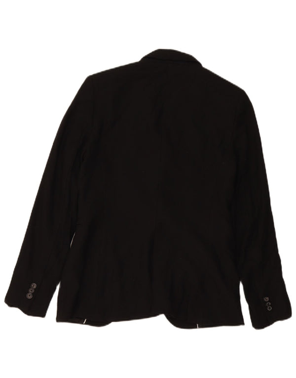 Jaqueta blazer feminina Massimo Dutti com 1 botão UE 38 pequena preta