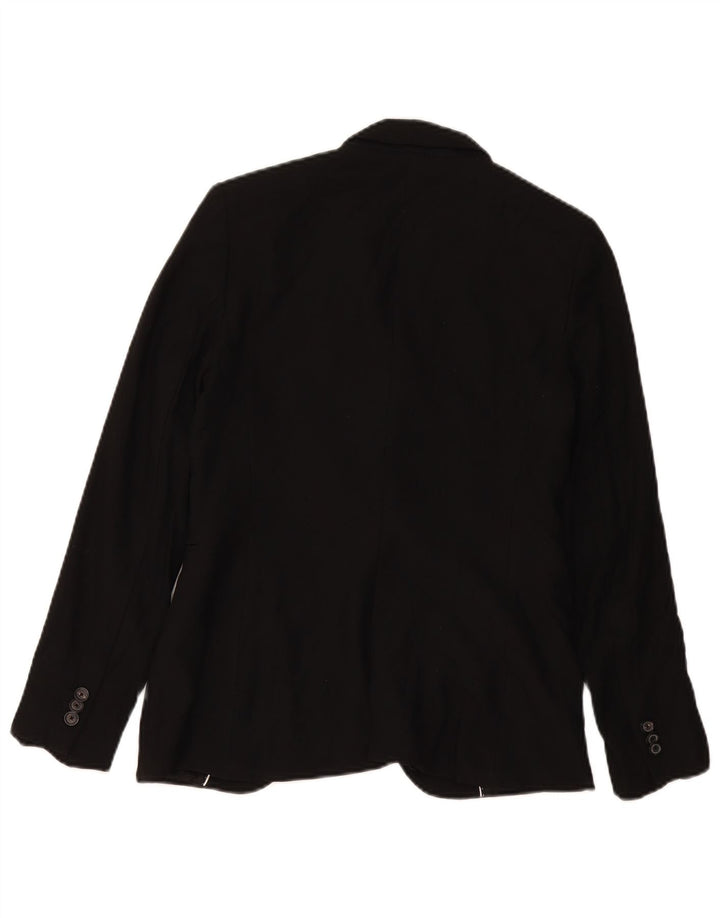 Jaqueta blazer feminina Massimo Dutti com 1 botão UE 38 pequena preta