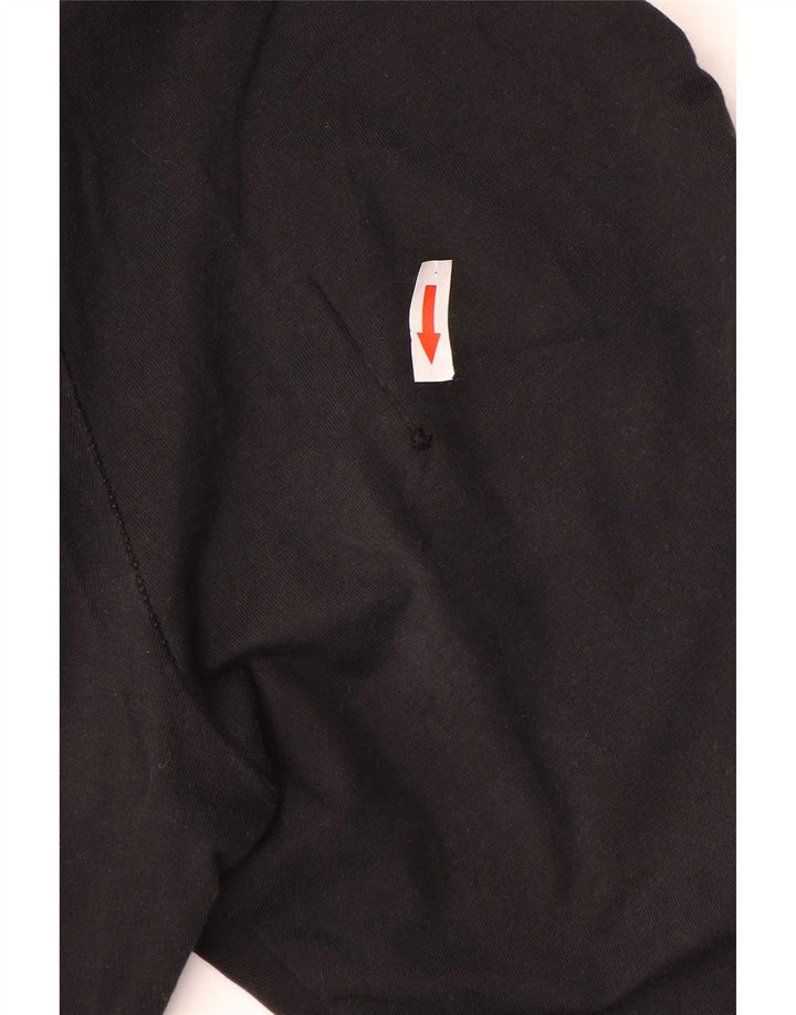 Leggings Adidas Femininas UK 8 Pequenas Algodão Preto