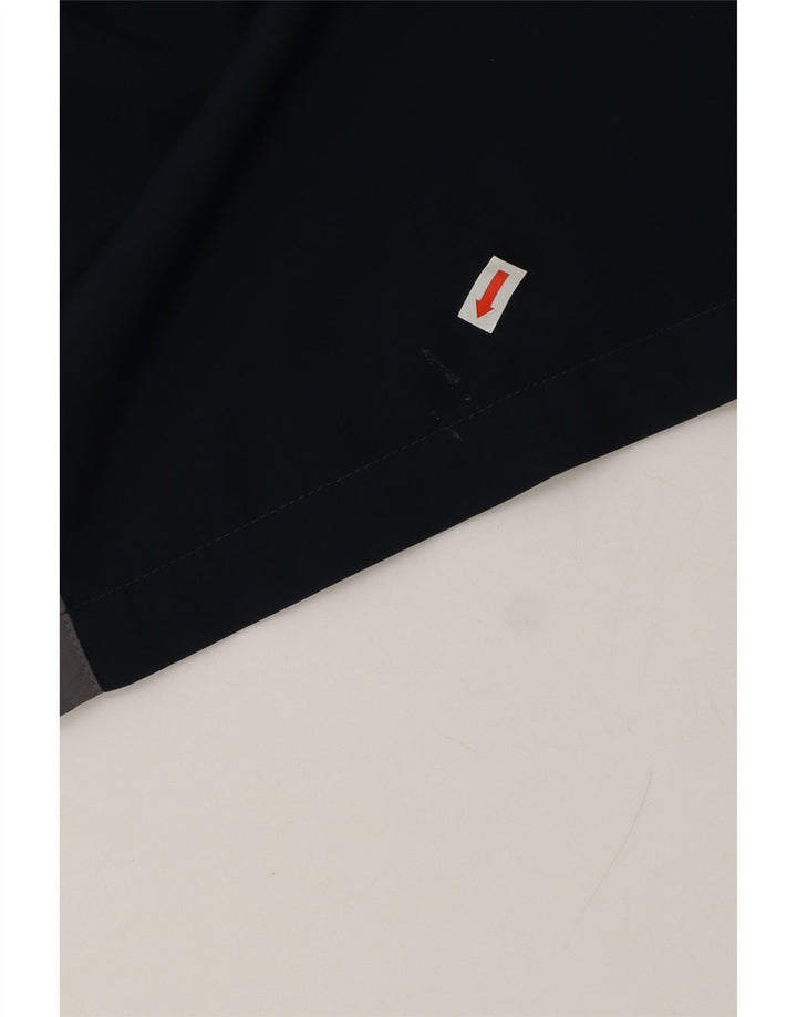 Shorts de natação masculinos Nike XL azul marinho colorblock poliéster