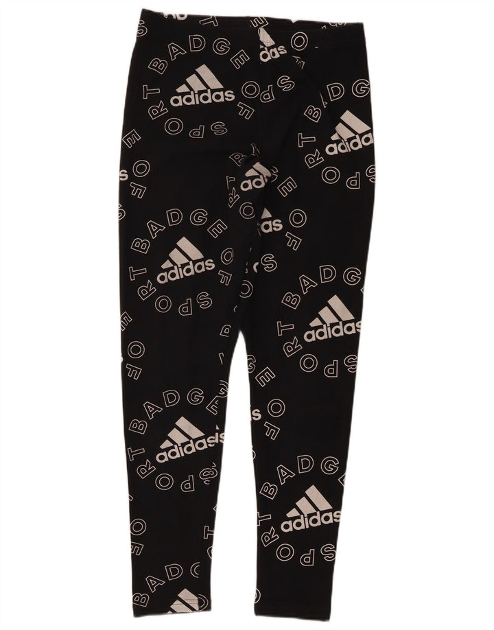 Leggings Adidas Feminino UK 12/14 Médio Preto