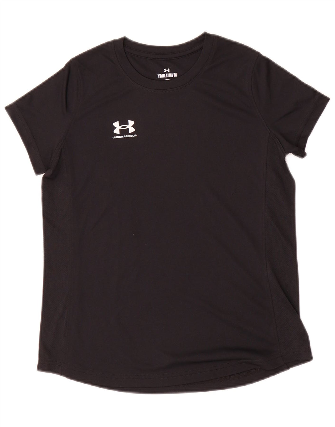 Camiseta Under Armour Girls Loose Fit Top 9-10 Anos Médio Preto