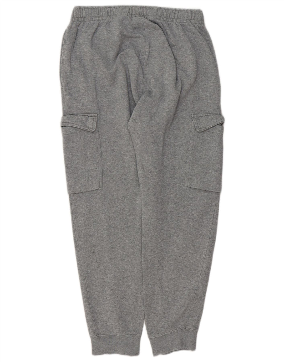 Calça de treino masculina NIKE Cargo Joggers pequeno cinza algodão
