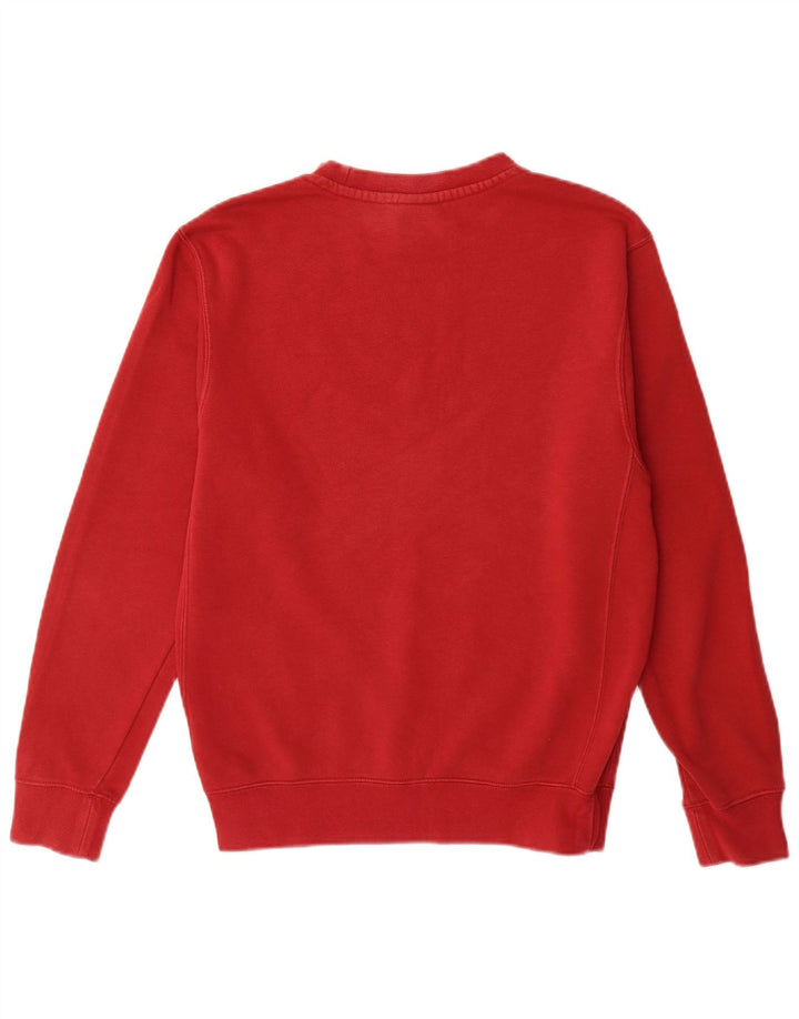 Nike Mens Moletom Jumper XS Algodão Vermelho