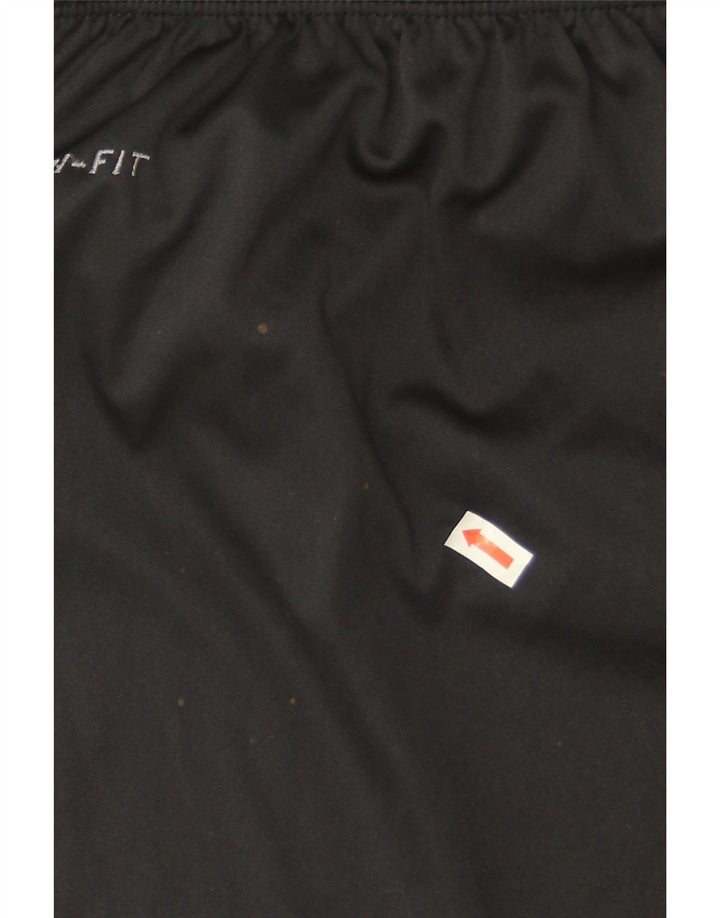 Shorts esportivos masculinos Nike Dri Fit grande poliéster colorblock preto