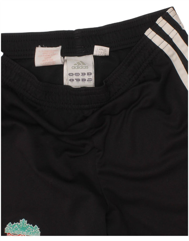 Shorts esportivos Adidas Boys Liverpool 5-6 anos preto poliéster