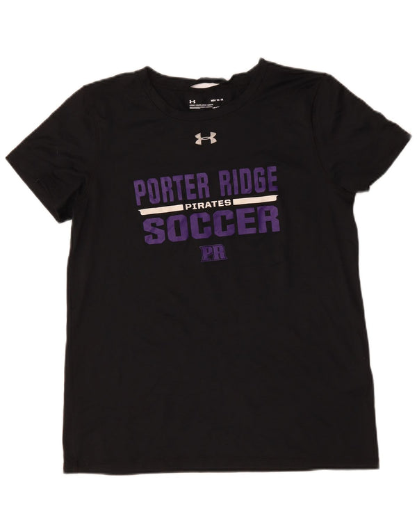Camiseta gráfica feminina Under Armour UK 14 médio preto