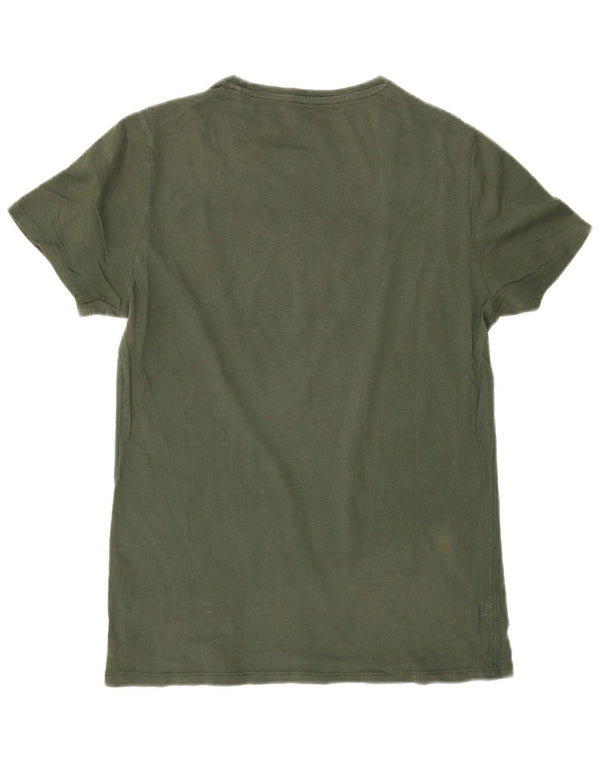 Camiseta gráfica masculina Guess XS verde