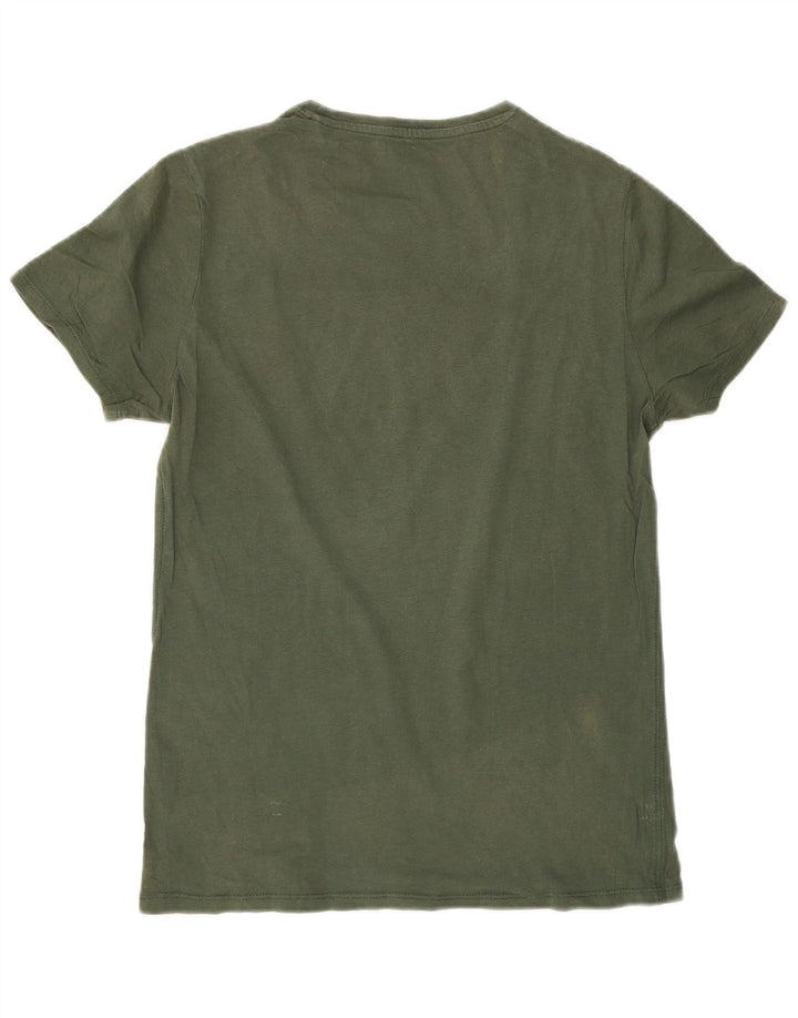 Camiseta gráfica masculina Guess XS verde