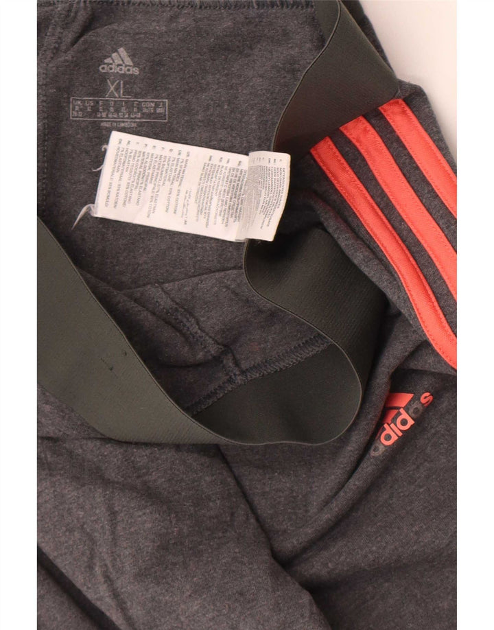 Leggings Adidas Mulher XL Cinza Algodão
