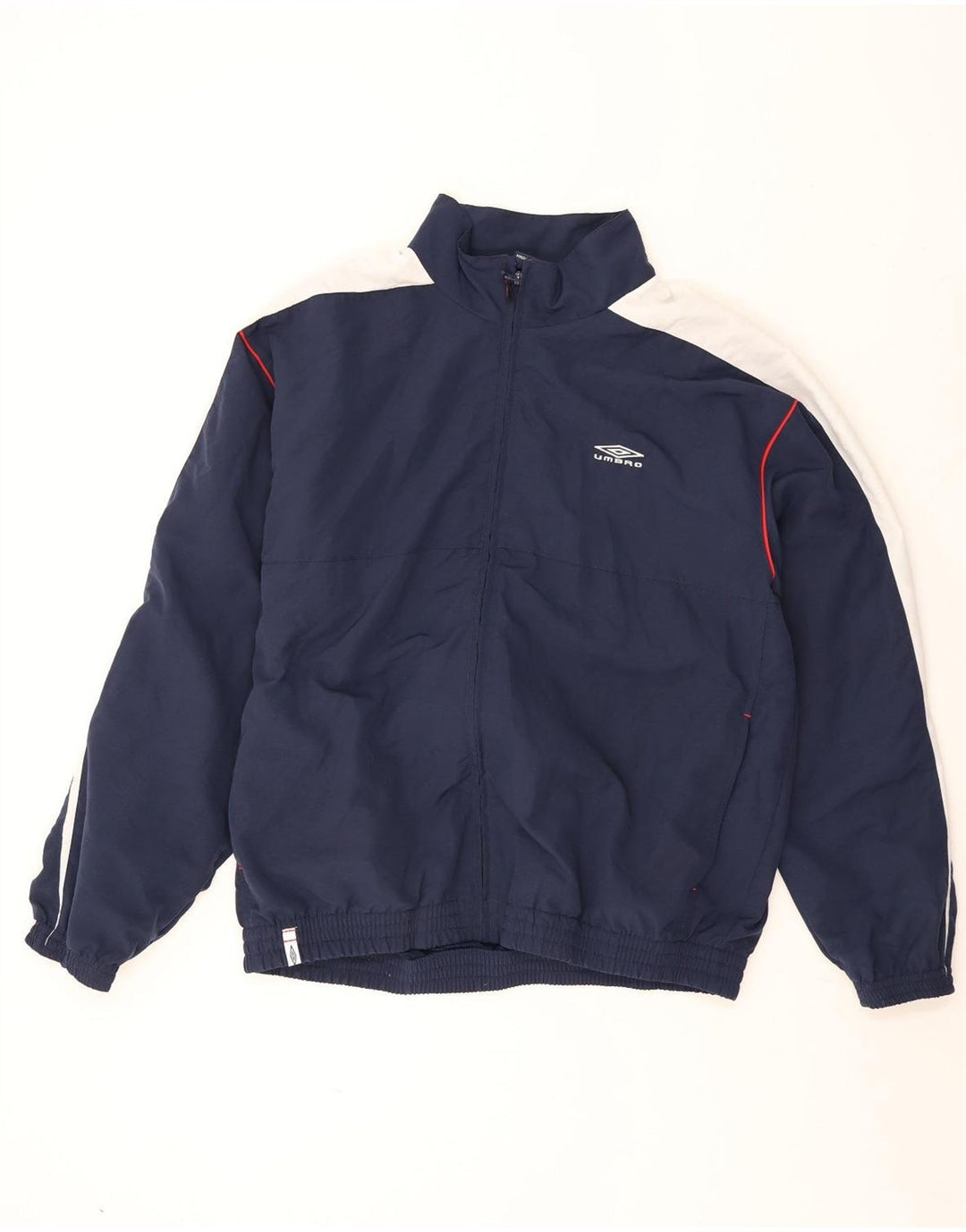 Umbro Mens Graphic Tracksuit Top Jacket XL Azul marinho Colourblock Poliéster