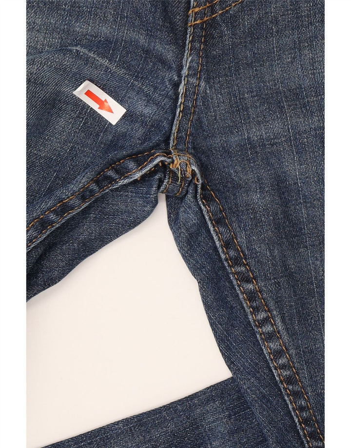 Calça jeans masculina Levi's 527 Slim Bootcut W30 L32 azul algodão