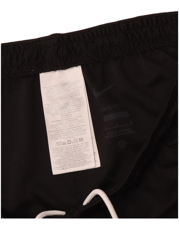 Shorts esportivos masculinos Nike Dri Fit Slim Fit grande poliéster preto
