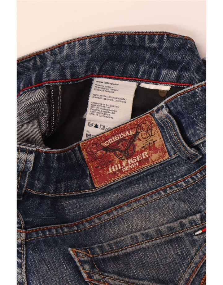 Jeans feminino Tommy Hilfiger Bootcut W28 L34 azul algodão