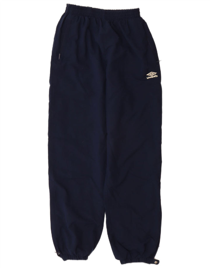 Calça de treino masculina UMBRO joggers pequeno poliéster azul marinho