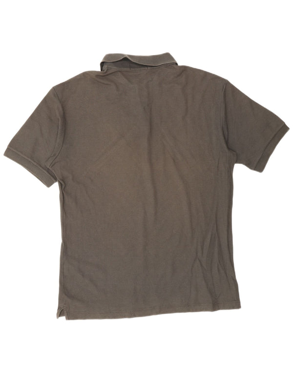 Camisa polo masculina FILA IT 52 grande algodão cinza