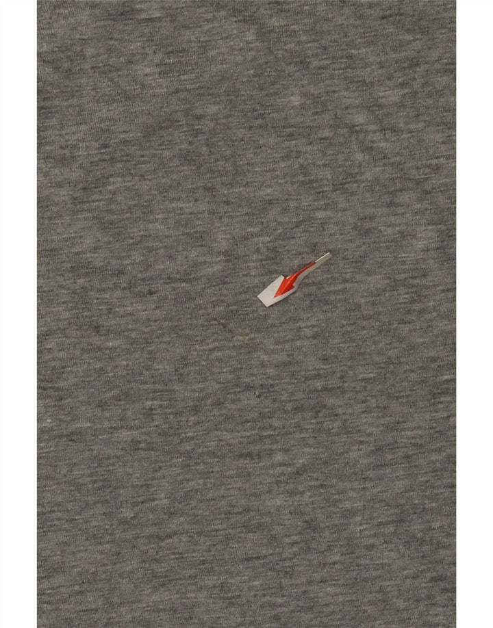 Camiseta gráfica masculina Champion cinza médio manchado