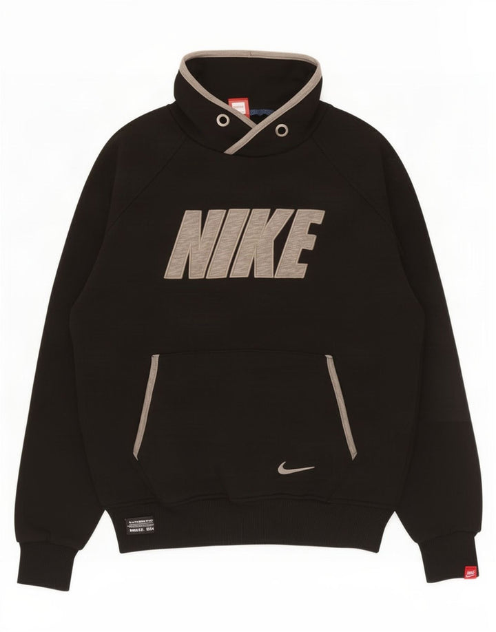 Nike Mens Graphic Moletom Jumper Pequeno Preto