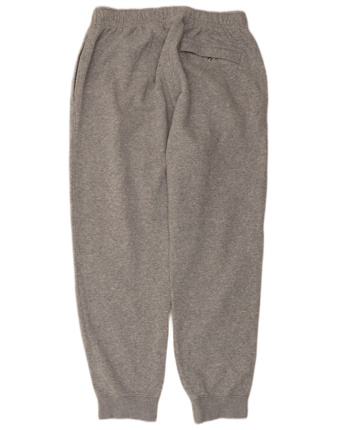 Calça de treino masculina Nike Joggers cinza médio algodão manchado
