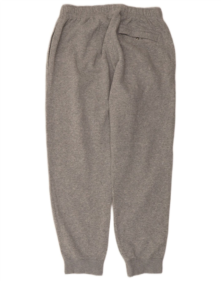 Calça de treino masculina Nike Joggers cinza médio algodão manchado
